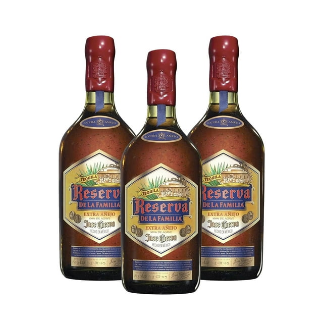 Pack De 3 Tequila Reserva De La Familia Extra Añejo 750Ml