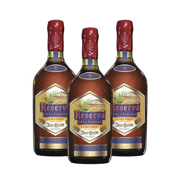 Pack De 3 Tequila Reserva De La Familia Extra Añejo 750Ml