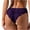 Purple, variant on Puntoco Womens Panties Clearance Bowknot Design Crochet Full Lace Panties Low Waist Briefs White 6(M)