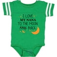 thumbnail image 3 of Inktastic I Love My Nana to the Moon and Back Boys or Girls Baby Bodysuit, 3 of 5