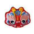 thumbnail image 2 of Ziurtnc 2024 Year of The Dragon Plush Brooch Lion Awakening Mascot Doll Pin Cute Scarf Hat Clothing Badge Decor Accessories, 2 of 8