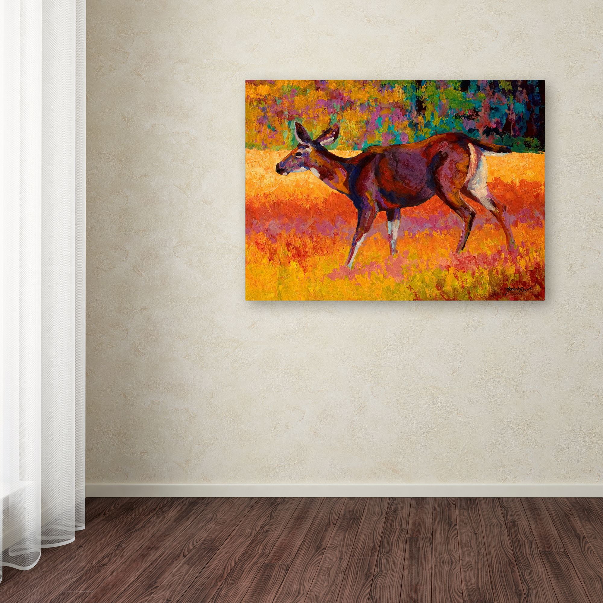 Marion Rose 'Doe I' Canvas Art