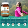 thumbnail image 5 of MYcoMune 4X Immune Support Supplement - Organic Mushrooms Reishi, Lion's Mane, Cordyceps, Chaga, Shiitake, Maitake for Stress, Energy and Brain by Pure Essence- 60 Caps, 5 of 8