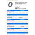 thumbnail image 2 of Right Output Shaft Seal - Compatible with 1998 - 2018 Subaru Forester 1999 2000 2001 2002 2003 2004 2005 2006 2007 2008 2009 2010 2011 2012 2013 2014 2015 2016 2017, 2 of 2