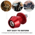 thumbnail image 4 of MasteelfCA 2PCS Motorcycle Rear Lift Screws 8mm Diameter Rear Stand Aluminum Screws, 4 of 8