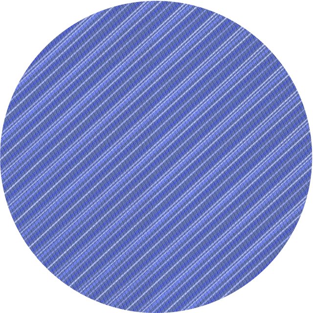 Ahgly Company Tapis d'Intérieur Ronds Transitionnels Bleu Ciel Lavables à la Machine, 8 Pieds Rond