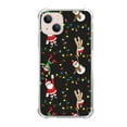 thumbnail image 1 of Santa Snowman Case Compatible with iPhone 13,Aesthetic Art Design TPU Bumper Bumper Cover Case, 1 of 5