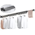 thumbnail image 1 of Ulable tendedero Plegable para Ropa Pared,Tendederos Plegable de Pared 3 Brazos,tendederos retractiles Exterior,tendedero retractil,Perchero Extensible de para Interior y Exterior, 1 of 8