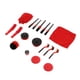 thumbnail image 3 of Kit de cepillos para lavado de autos, BOROCO 18 piezas Kit de herramientas de limpieza para autos Juego de cepillos para detalles Guantes de fibra Almohadilla para pulir toallas para lavado interior y, 3 of 14