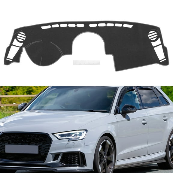 Center Console Dash Cover for KIA Soul 2010-2013 Non-Slip Dashboard Carpet Mat Polyester Silicone