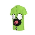 thumbnail image 5 of Invader Zim Kids T-Shirt 3d Printed Graphic T-Shirts Boys And Girls Short Sleeve Shirts For Youth Kids X-Small, 5 of 7
