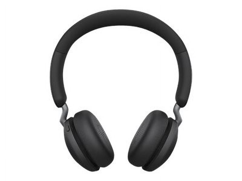 Jabra Elite 45h - Headphones with mic - on-ear - Bluetooth - wireless - titanium black - image 3 of 9