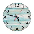 thumbnail image 3 of Style Wall Clock For Living Room Bedroom 24 Hour Display Modern Density Board Hanging Clock With Design, 3 of 5