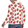 thumbnail image 6 of Sikiie Strawberries Men's Hoodie, Essentials Hoodie, Sweatshirt, Pullover Hooded Sweatshirt for Men-Large, 6 of 7