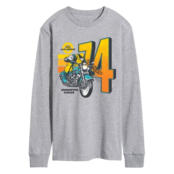 Wolverine - Motorcycle Racing - Men's Long Sleeve Graphic T-Shirt