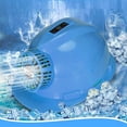 thumbnail image 4 of Casque Rigide de Construction avec Ventilateur, Épaissi, Casque de Sécurité Rigide Multifonction Bleu, 4 of 9