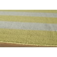 thumbnail image 2 of Momeni Laguna Wool Striped Modern Area Rugs, Yellow/Gray, 3'6"x5'6", 2 of 2