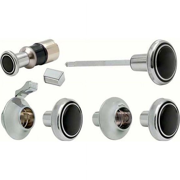 OER K276 Dash Knob Kit, 7 Pc., Mono, 1969 Camaro