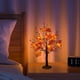 thumbnail image 1 of Maple Tree With Red Fruit Lights LED Christmas Party Home Decorations Indoor Thanksgiving Event Lighting Tree., 1 of 6