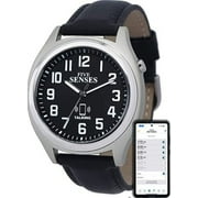FIVE SENSES - Bluetooth Atomic Talking Watch for Visually Impaired - App Controlled 2nd Gen Atomic Wrist Watch for Blind and Seniors with Large Numbers (Model 1739B)
