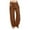 Brown, variant on Staron Palazzo Pants for Women Casual Summer Straight Plus Size Cotton Linen Lounge Trousers Beach Flowy Drawstring Waist Wide Leg Elastic Waist Palazzo Pants