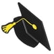 thumbnail image 4 of KAKOWELY Broche de birrete de graduación, botón de graduado, pin de solapa, recuerdos de fiesta de graduación, insignias para suministros de fiesta de graduación, 4 of 5
