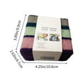 thumbnail image 3 of Bfogop Multi-Purpose Scrub Sponges for Kitchen Scrub-it-Non-Scratch Double-Side Double-Effect Microfiber Sponge Along with Heavy Duty Scouring Power-Effortless Cleaning, 3 of 6