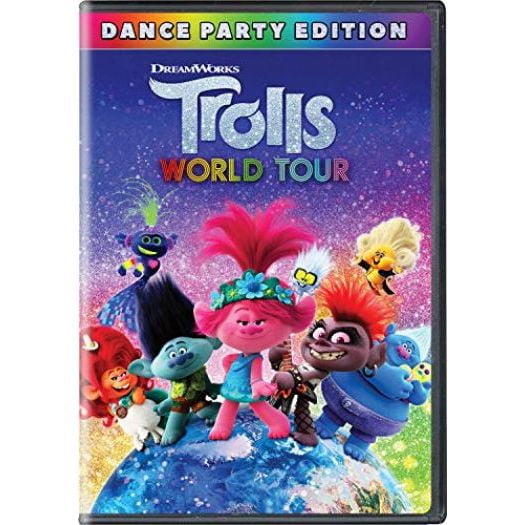Children's 4 Pack DVD Bundle: Trolls World Tour, 4 Kid Favorites Cartoon  Network Hall Of Fame, Vol. 1, How to Train Your Dragon 1 & 2, Enchanted
