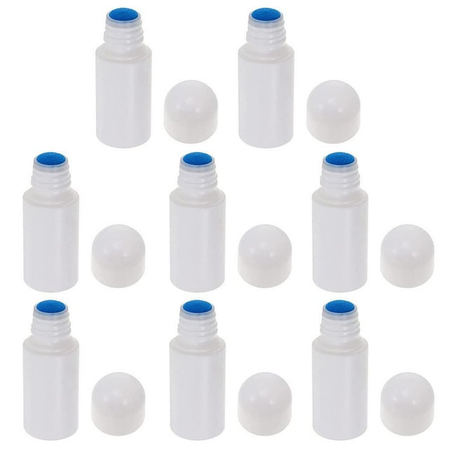 Esponja Superior Botella De Plástico Botella Aplicadora De Esponja Contenedor De Líquido Para Cosméticos De Perfume De Aceite Esencial 8Uds Advancent CE006595-00
