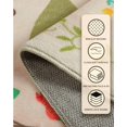 thumbnail image 3 of Alfombra CRYPTOLITE Boho, lavable, 120 x 180 cm, color beige floral, 3 of 7