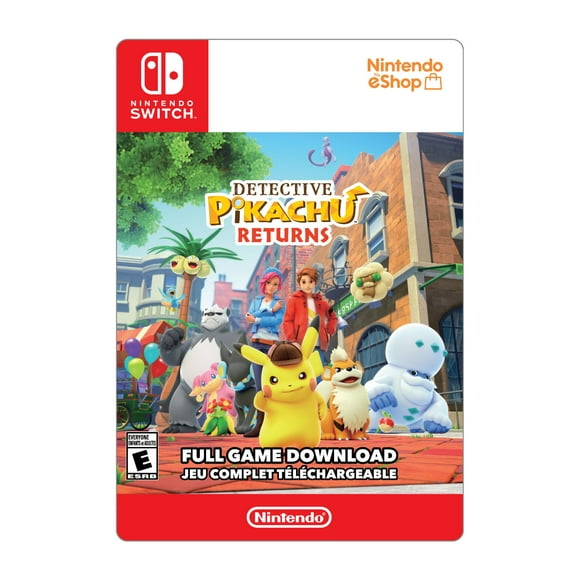 Nintendo Switch Detective Pikachu $64.99 Gift Card (Digital Code)