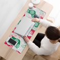 thumbnail image 3 of Long Mouse Pads for Desk,Christmas Stocking Pattern Desk Mats on Top Of Desks, Desk Mouse Pad Extra Large with 3mm Non-Slip Base and Stitched Edge for Gaming,Office,Work,Home 31.5x11.8in, 3 of 5