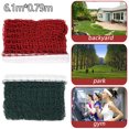 thumbnail image 1 of Pluokvzr Filet de Plage Rouge/vert de Hauteur Badminton Volleyball Tennis Ensemble Jeux Intérieur Extérieur, 1 of 10