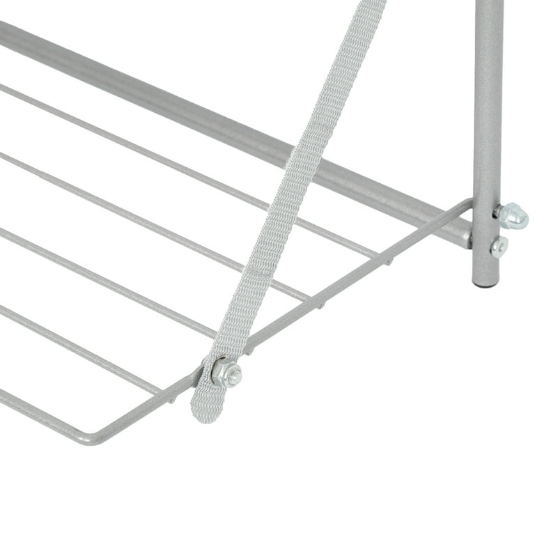 Mainstays Steel Over-the-Door Towel Clothes Drying Rack, 3-Tier