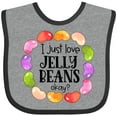 thumbnail image 3 of Inktastic I Just Love Jellybeans, Okay? Easter Candy Boys or Girls Baby Bib, 3 of 4