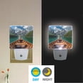 thumbnail image 2 of Yayeee LED Plug in Night Light for The Home with Auto Dusk to Dawn Light Sensors, 2 Pack, Lake, 2 of 6