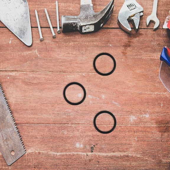 LEORX 10Pcs Black Lid Seal Gaskets Replacement for Pail Lids and Agricultural Use