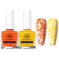 thumbnail image 1 of BORN PRETTY 2 unids/set 10ML negro blanco estampado de uñas esmalte oro plata para placas de decoración de uñas sello serie de estampado de aceite, 1 of 5