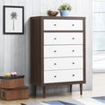 thumbnail image 2 of 5-Drawer Dresser: Spacious, Stylish, and Stable Storage Solution, 2 of 3