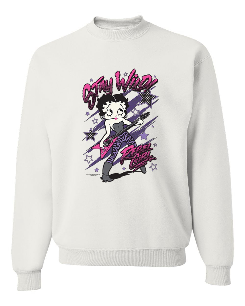 Walmart betty boop crewneck hotsell