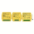 thumbnail image 2 of Module de Commutateur Intelligent Wi-Fi à Gang 1/2/3, Relais d'Automatisation pour Maison Intelligente, Disjoncteur 2 Ch, 2 of 9