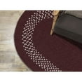 thumbnail image 2 of GN30R084X108 Grano - Red 7x9 Rug, 75% Polypropylene/ 25% Wool - Oval., 2 of 3