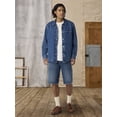thumbnail image 6 of Levi Strauss Signature™ Men's and Big and Tall Loose Denim Shorts, 12" Inseam, 6 of 7