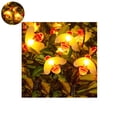 thumbnail image 3 of 2pcs-Luces Decorativas Impermeables-Abejas-Color Cálido 6.5m 30 Luces-Energía Solar-2 Funciones Vhermosa HFP-0495, 3 of 7