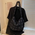 thumbnail image 5 of Kukuzhu Quilted Tote Bag for Women, Soft Puffer Tote Bag Lightweight Designer Cloud Pleated Hobo Bags Crossbody, 5 of 7