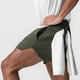thumbnail image 5 of pstuiky Pantalones cortos para hombre, Pantalones cortos deportivos informales para hombre, de secado rápido, de malla, con cremallera, bolsillo y cordón. Pantalones cortos cargo, 5 of 8