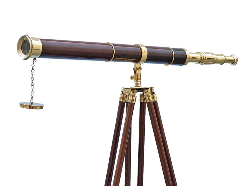 Details about   Nautical Traditional Table/Floor Standing Solid Brass Telescope Decorative 