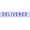 Blue, variant on Printtoo Delivered Self Inking Rubber Stamp Pre-Inked Office Stamp- Home Office Business Stationery, Black- 42 x 9 mm