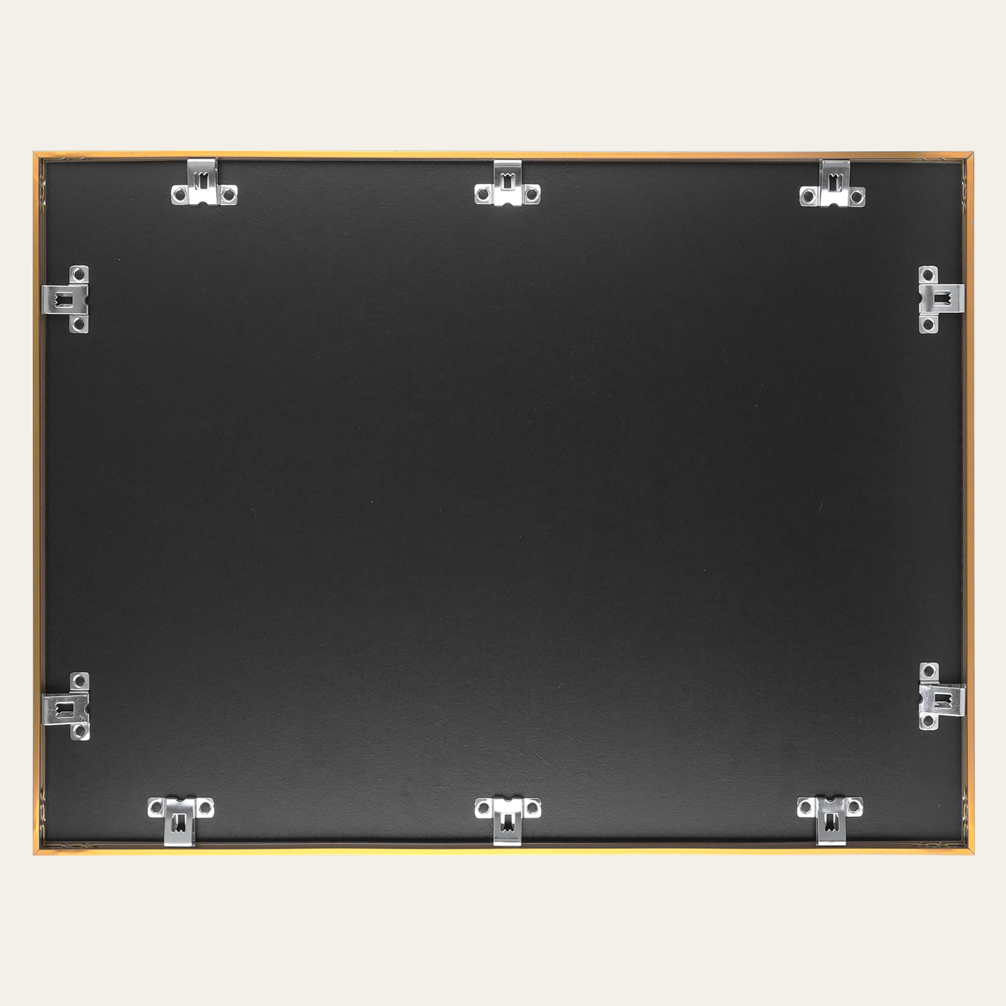 Unique Bargains Aluminum Picture Frame for Photo Tabletop Display 8.5X11 White