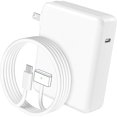 thumbnail image 1 of wonima02 140W Mac Book Pro Charger,Compatible with Pro(16 inch 2021-2023)&(14 inch 2023),Air (13-15 inch 2021-2024),Include a USB C to T -Tip 3 Magnetic Braided Cable(6.6FT/2M), 1 of 1